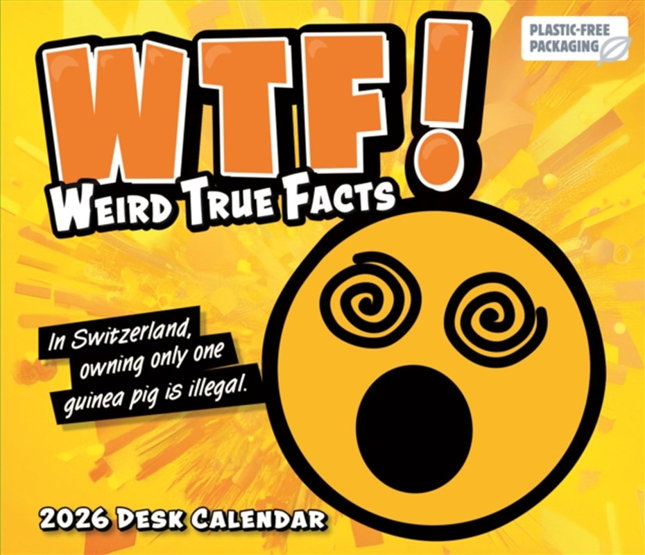 Wtf Weird True Facts Box Calendar 2026/Product Detail/Calendars & Diaries