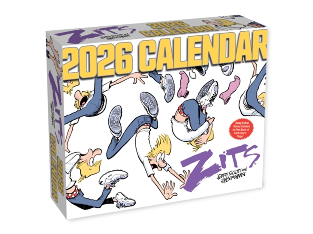 Zits 2026 Day-To-Day Calendar/Product Detail/Calendars & Diaries