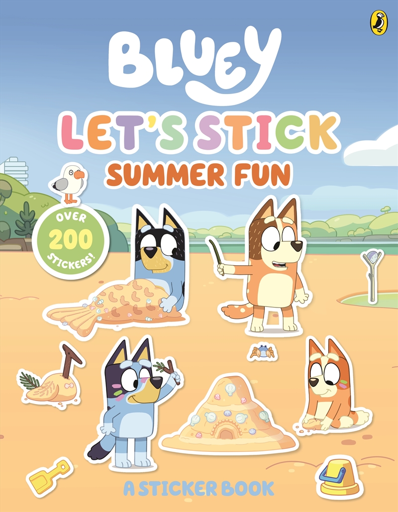 Bluey: Let's Stick Summer Fun/Product Detail/Kids Activity Books
