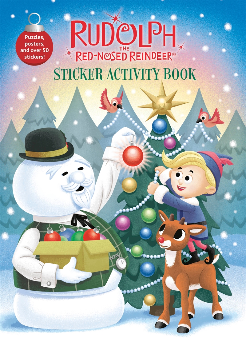 Rudolph the Red-Nosed Reindeer Sticker Activity Book/Product Detail/Kids Activity Books