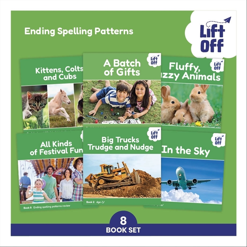 Phonic Books Lift Off Readers Ending Spelling Patterns/Product Detail/Kids Activity Books