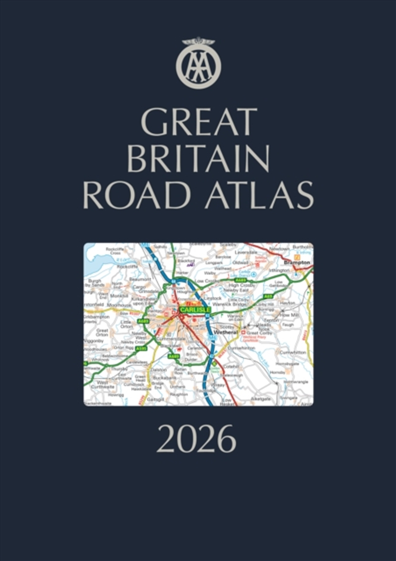 Aa Great Britain Road Atlas 2026/Product Detail/Geography