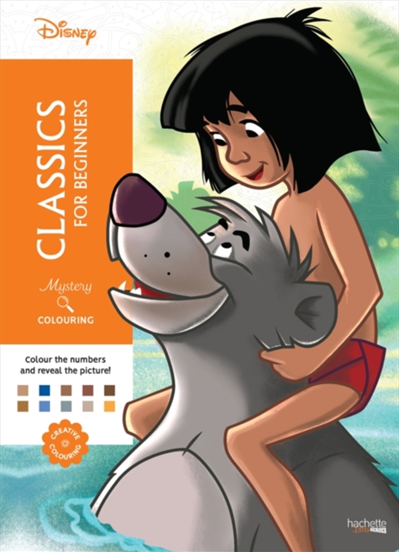 Mystery Colouring - Classics For Beginners: Reveal Iconic Disney Characters With Colour By Number/Product Detail/Kids Colouring