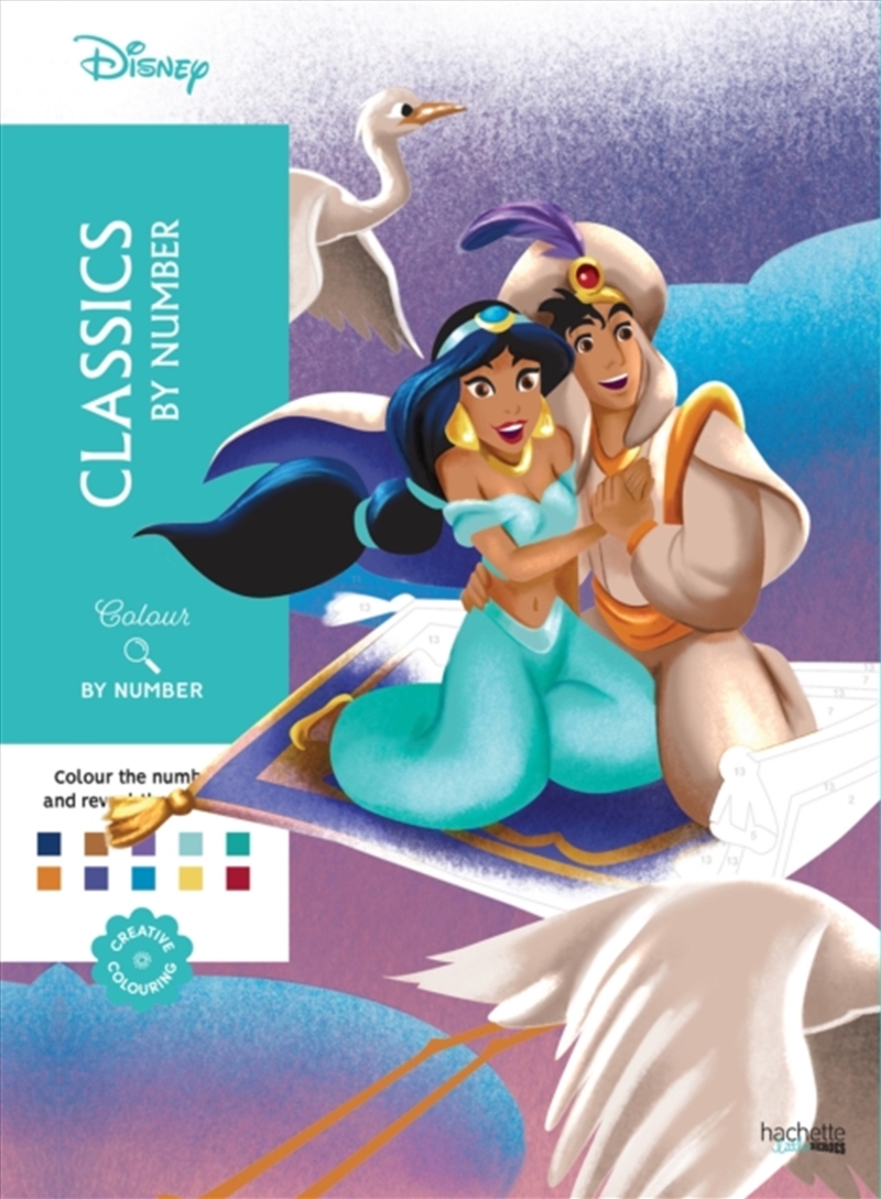 Mystery Colouring - Classics By Number: Reveal Iconic Disney Characters With Colour By Number/Product Detail/Kids Colouring
