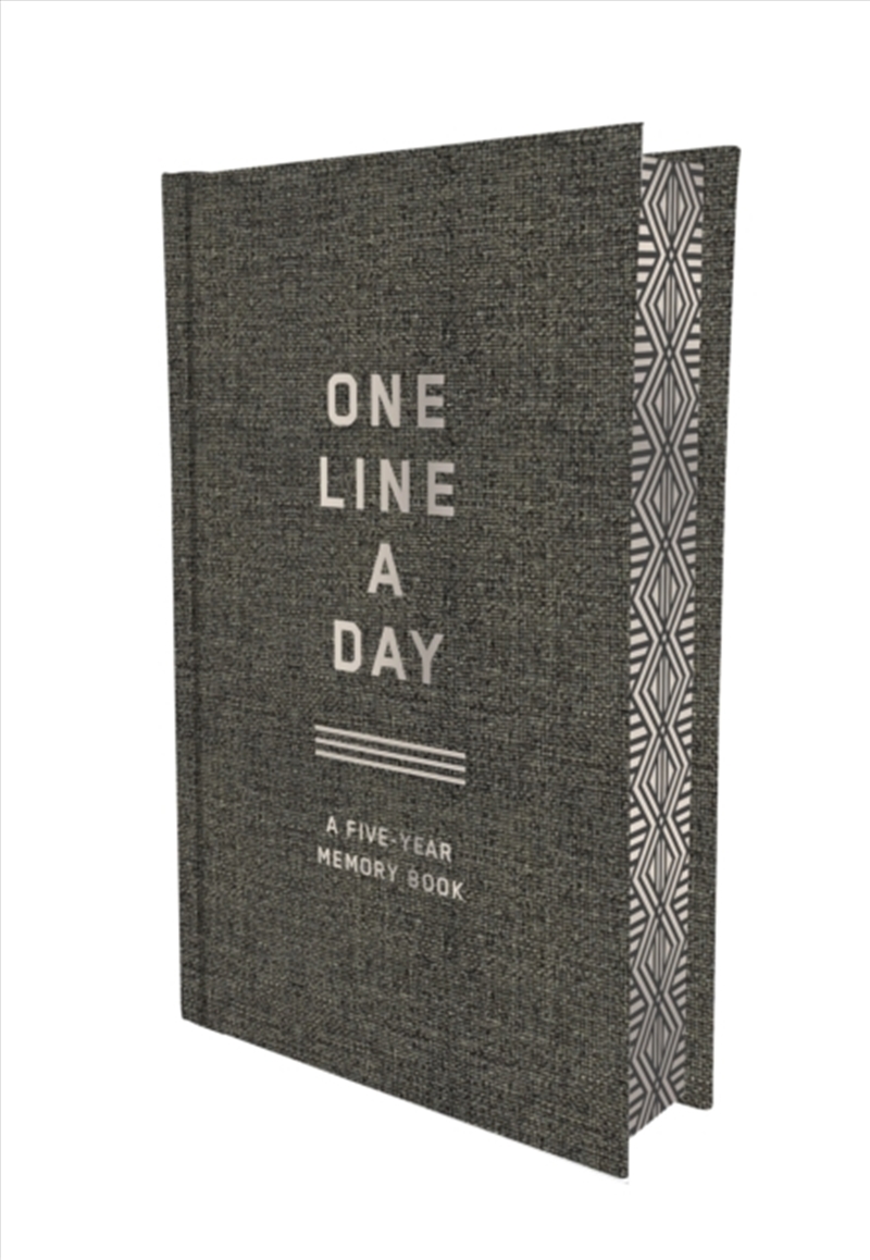 Charcoal Canvas One Line A Day: A Five-Year Memory Book/Product Detail/Stationery