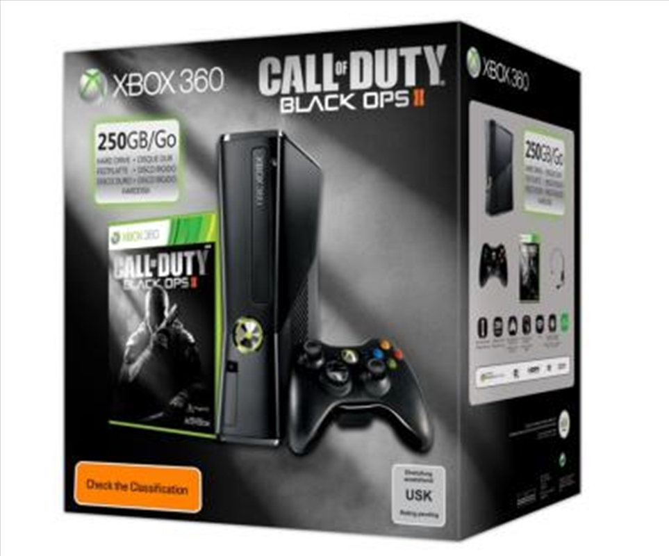 Xbox 360 250GB Console with FREE Call Of Duty Black Ops 2/Product Detail/Consoles & Accessories