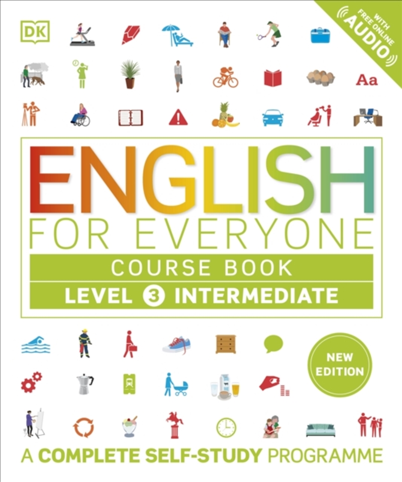 English For Everyone Course Book Level 3 Intermediate: A Complete Self-Study Programme/Product Detail/Language & Linguistics