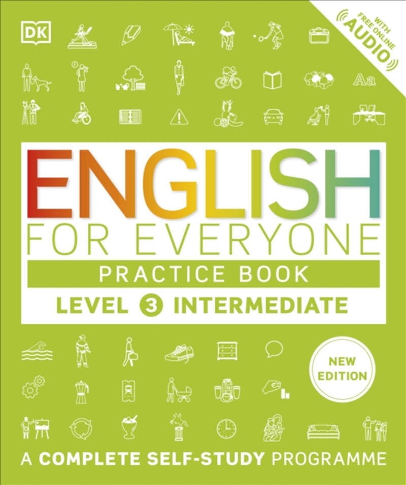 English For Everyone Practice Book Level 3 Intermediate: A Complete Self-Study Programme/Product Detail/Language & Linguistics
