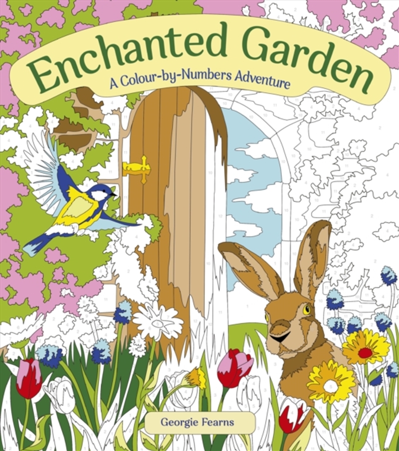 Enchanted Garden: A Colour-By-Numbers Adventure/Product Detail/Kids Colouring