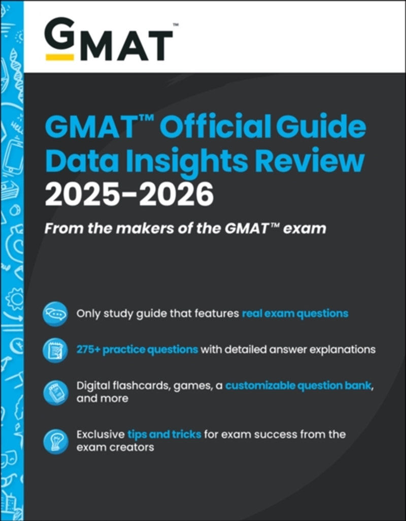 Gmat Official Guide Data Insights Review 2025-2026: Book + Online Question Bank/Product Detail/Business Leadership & Management