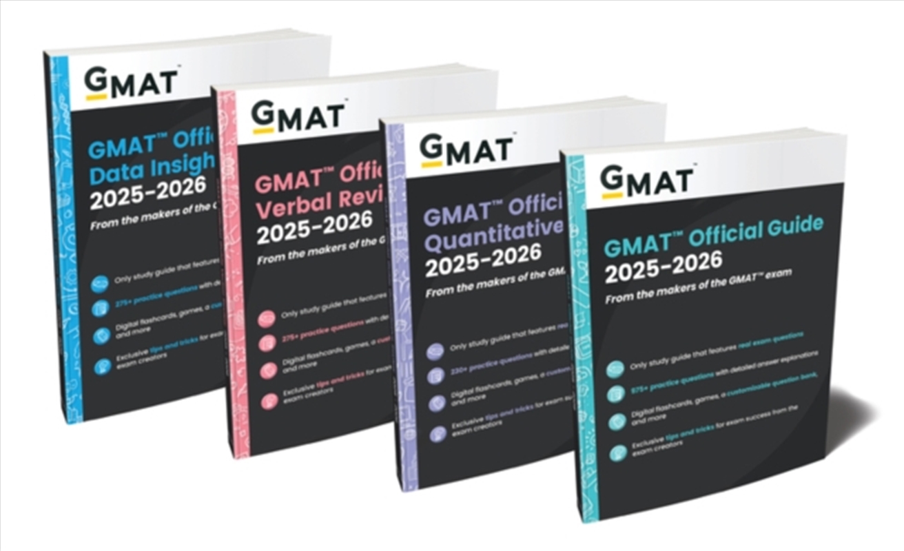 Gmat Official Guide 2025-2026 Bundle: Books + Online Question Bank/Product Detail/Business Leadership & Management