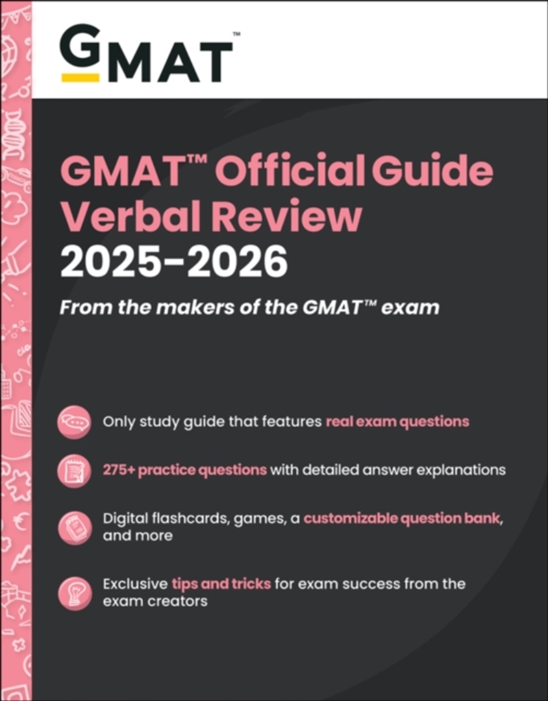 Gmat Official Guide Verbal Review 2025-2026: Book + Online Question Bank/Product Detail/Business Leadership & Management