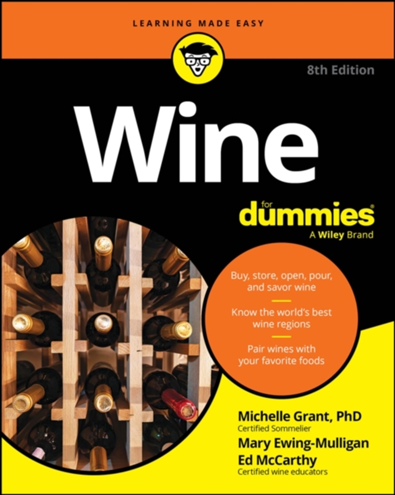 Wine For Dummies/Product Detail/Recipes, Food & Drink