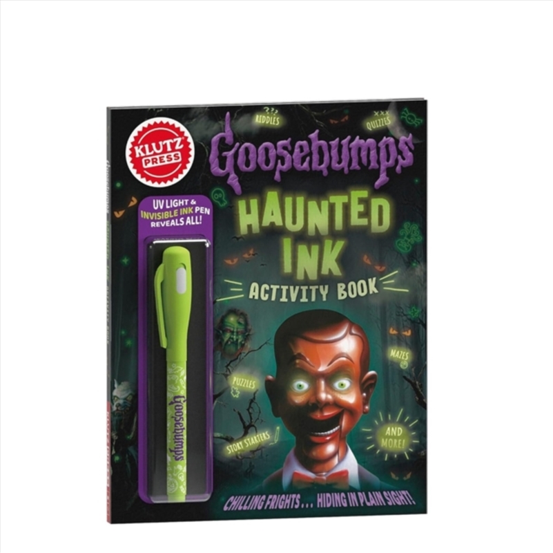 Goosebumps Invisible Ink Activity Book/Product Detail/Kids Activity Books