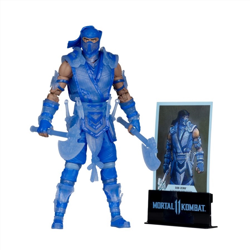 Mortal Kombat II - Sub-Zero (Glow-in-the-Dark) (Gold Label) 7" Figure/Product Detail/Figurines