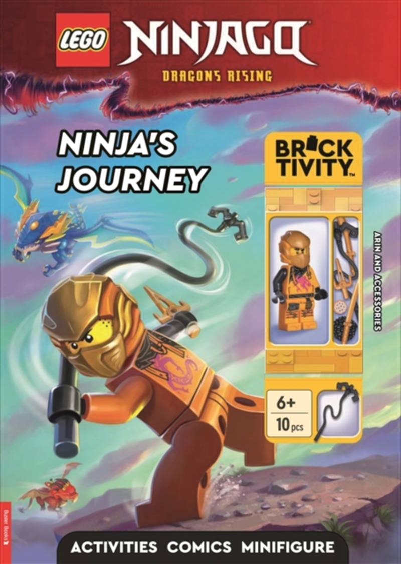 Lego Ninjago: Ninja'S Journey Activity Book (With Arin Minifigure And Accessories)/Product Detail/Kids Activity Books