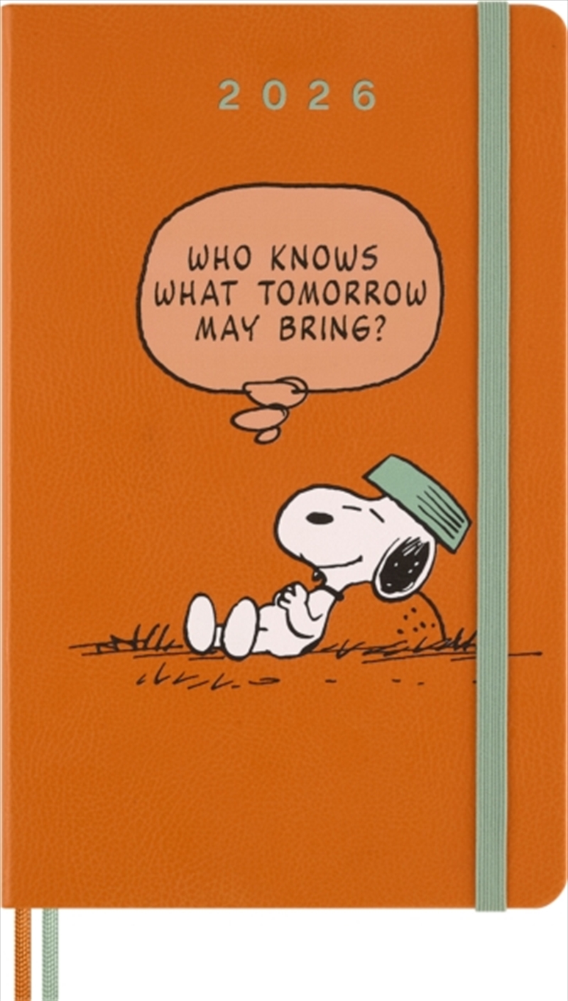 Moleskine Ltd. Ed. Peanuts 2026 12-Month Weekly Large Hardcover Notebook: Snoopy Tomorrow/Product Detail/Calendars & Diaries
