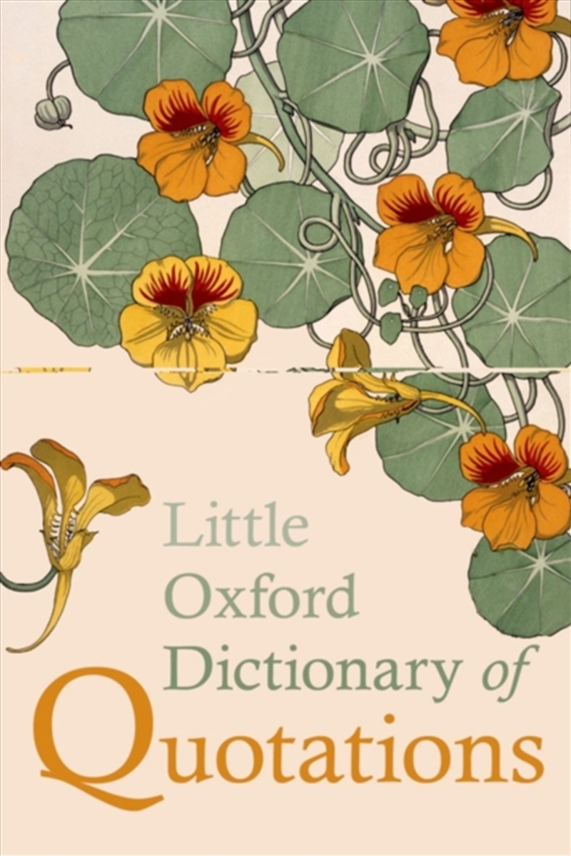 Little Oxford Dictionary Of Quotations/Product Detail/Reference & Encylopaedias