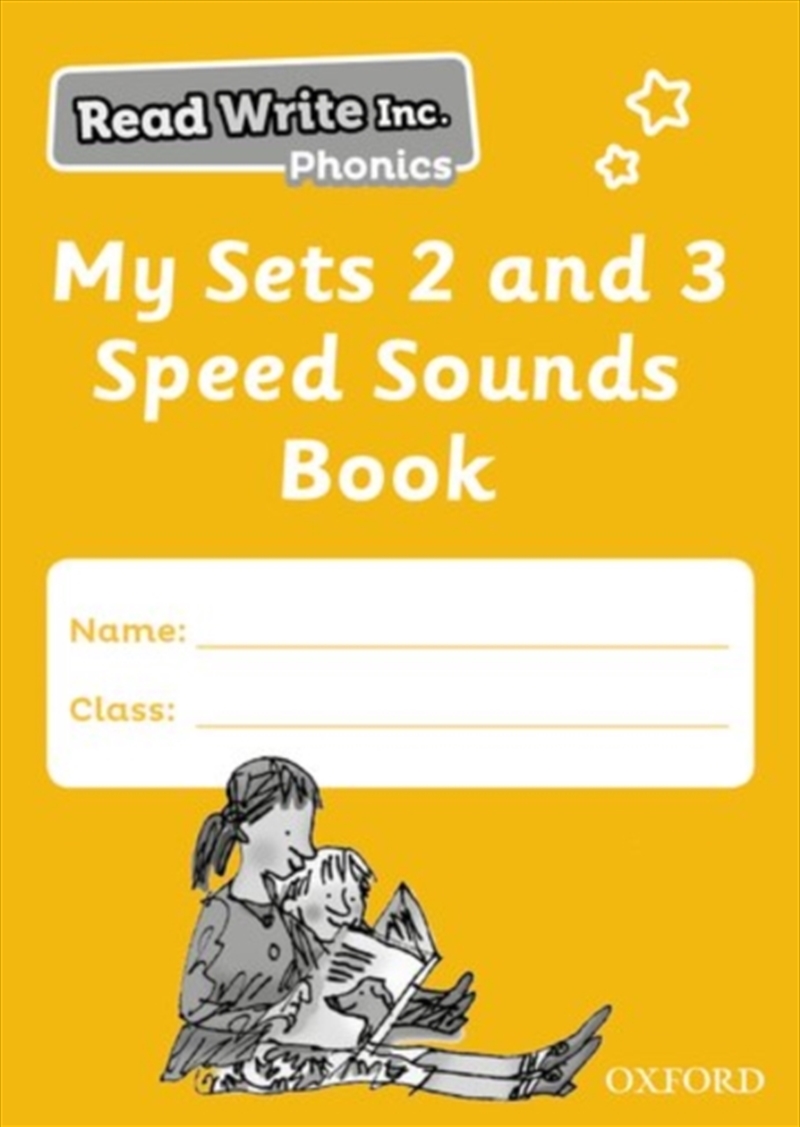 Read Write Inc. Phonics: My Sets 2 And 3 Speed Sounds Book (Pack Of 5)/Product Detail/English