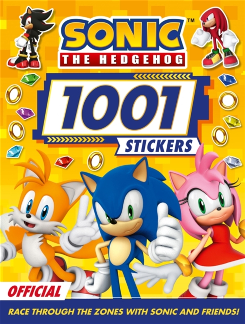 Sonic The Hedgehog 1001 Stickers/Product Detail/Kids Activity Books