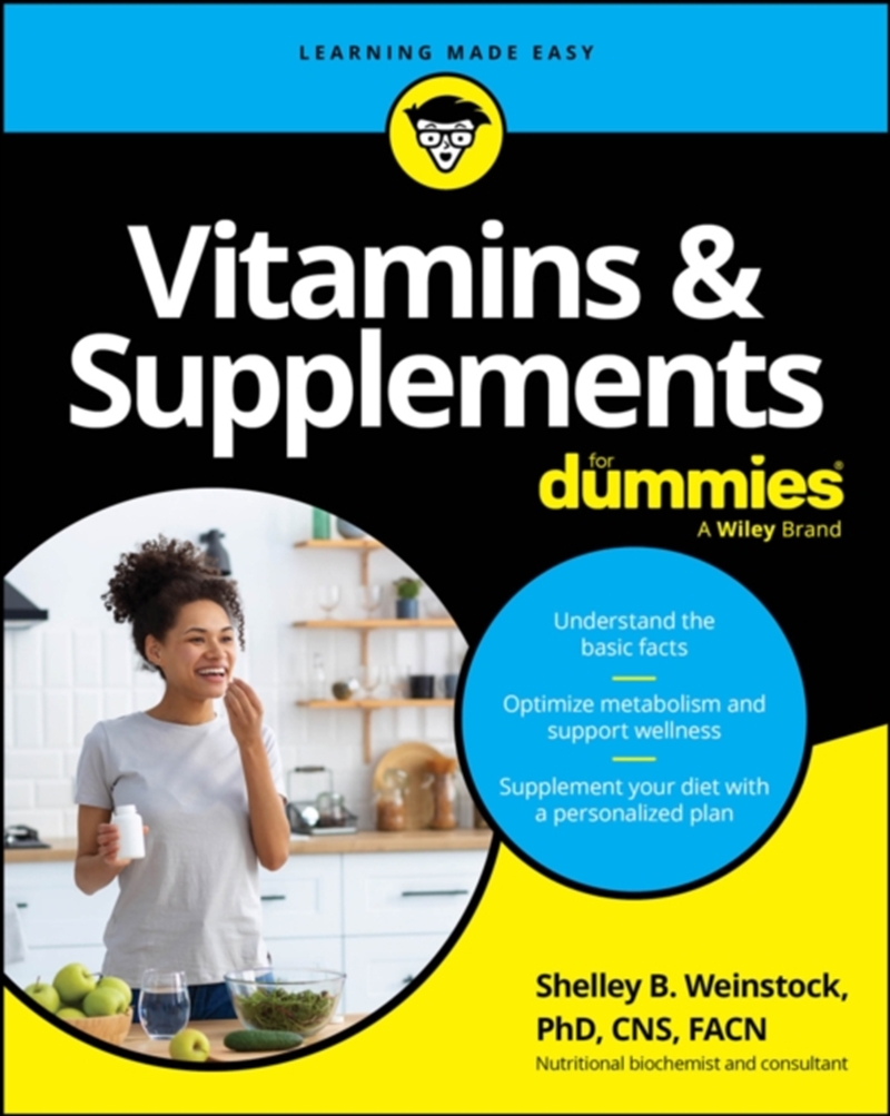 Vitamins & Supplements For Dummies/Product Detail/Fitness, Diet & Weightloss
