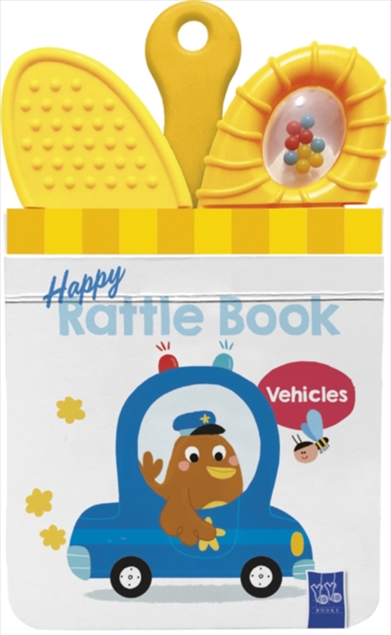 Happy Rattle Book: Vehicles/Product Detail/Early Childhood Fiction Books