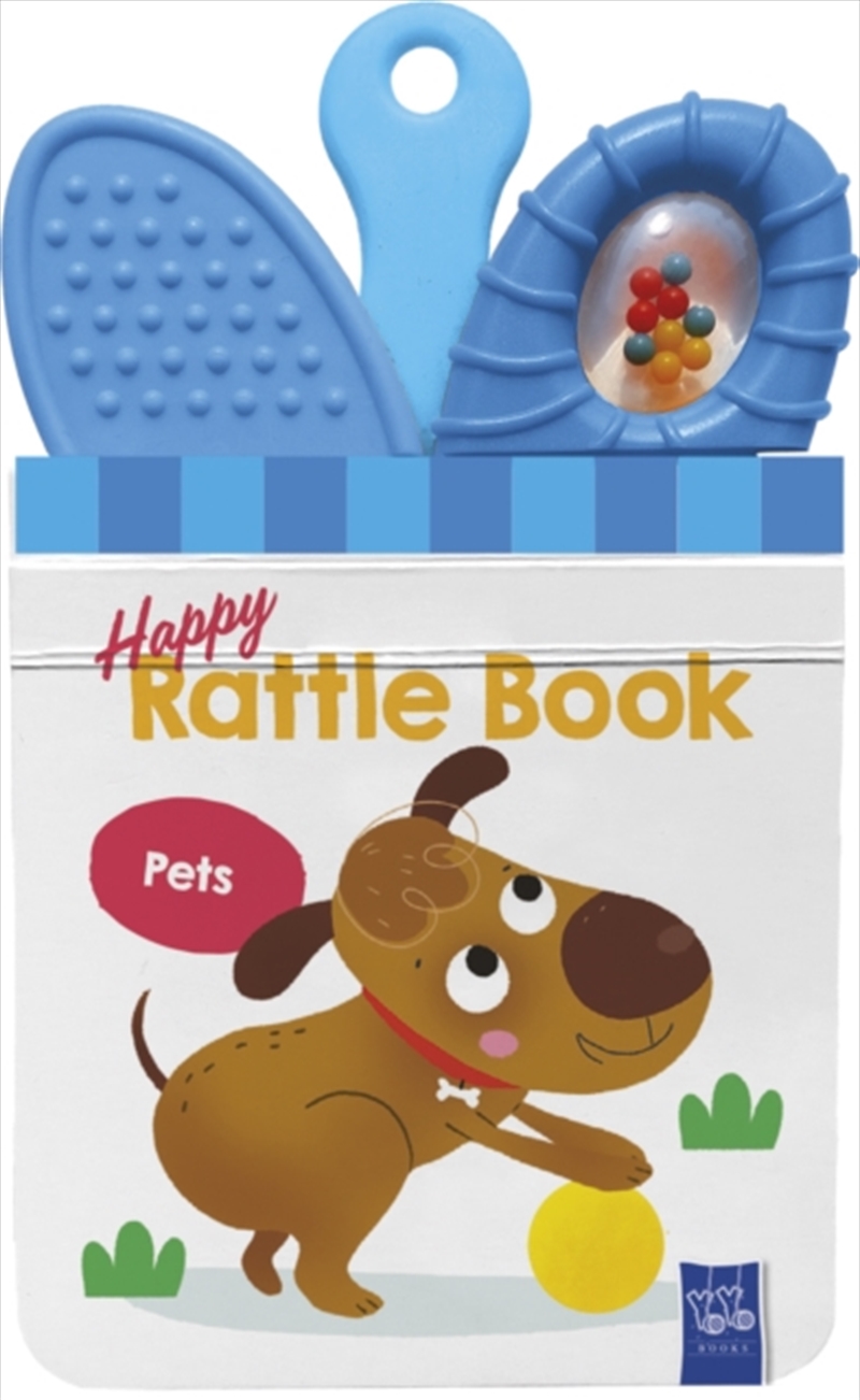 Happy Rattle Book: Pets/Product Detail/Early Childhood Fiction Books