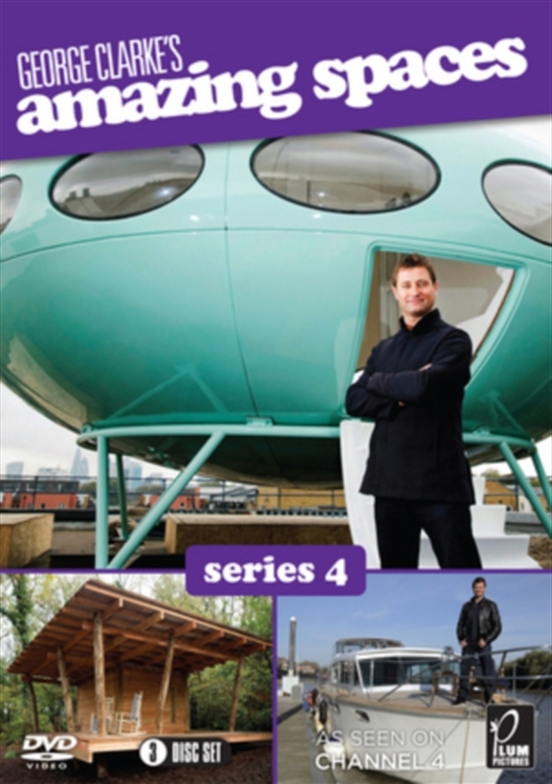 George Clarkes Amazing Spaces - Series 4 (REGION 2)/Product Detail/Documentary