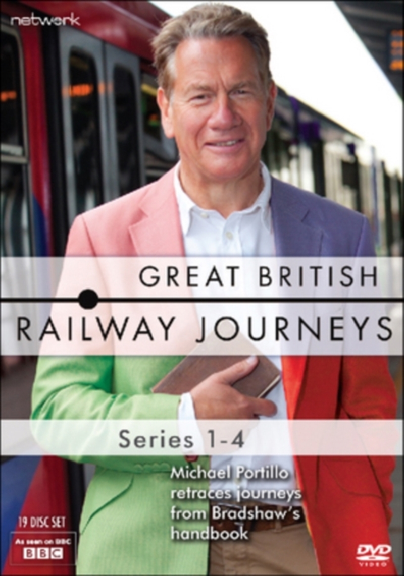 Great British Railway Journeys - Series 1-4 (REGION 2)/Product Detail/Documentary