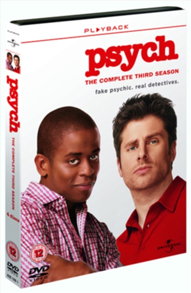 Psych - Season 3 (REGION 2)/Product Detail/Comedy