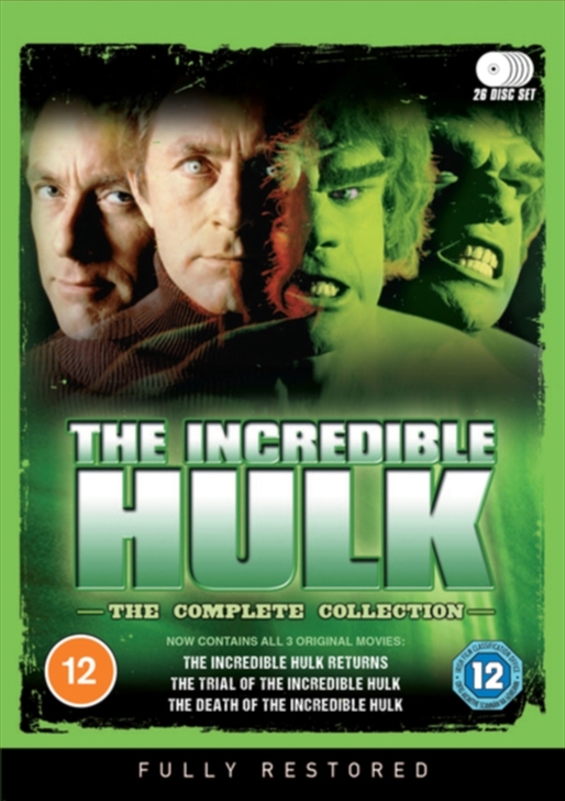 The Incredible Hulk - Seasons 1-5 Complete Collection (REGION 2)/Product Detail/Fantasy