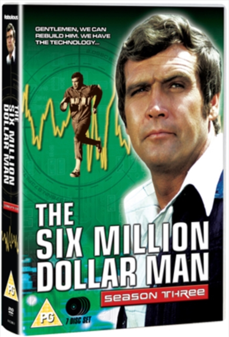 The Six Million Dollar Man - Season 3 (REGION 2)/Product Detail/Sci-Fi