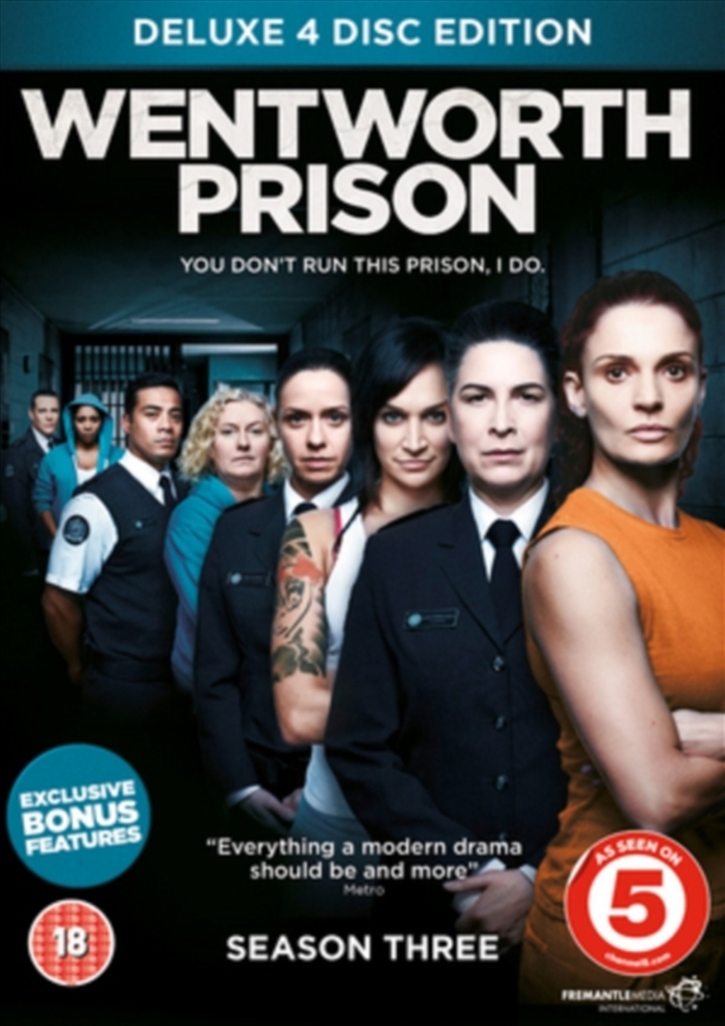 Wentworth Prison - Season 3 (REGION 2)/Product Detail/Drama