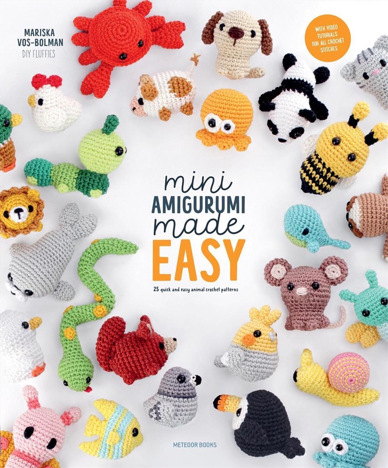 Mini Amigurumi Made Easy: 25 Quick & Easy Animal Crochet Patterns/Product Detail/Crafts & Handiwork