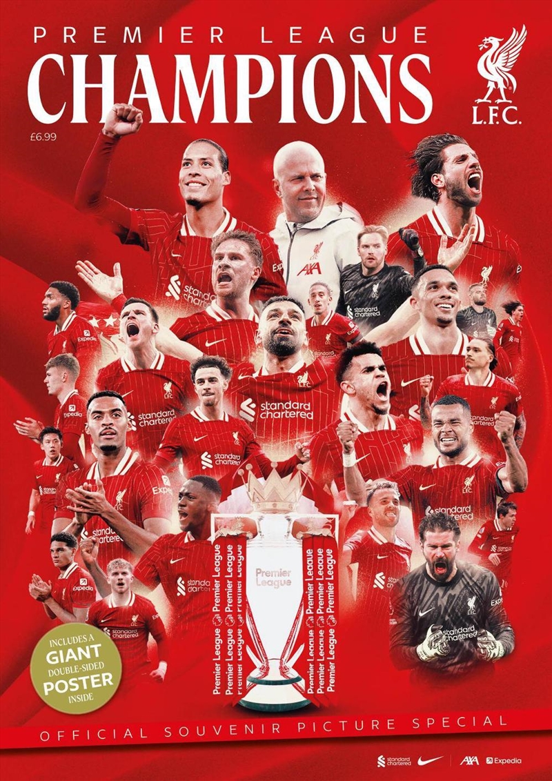 Liverpool Fc Champ20Ns - Premier League Winners 24/25: Official Lfc Magazine/Product Detail/Sport & Recreation