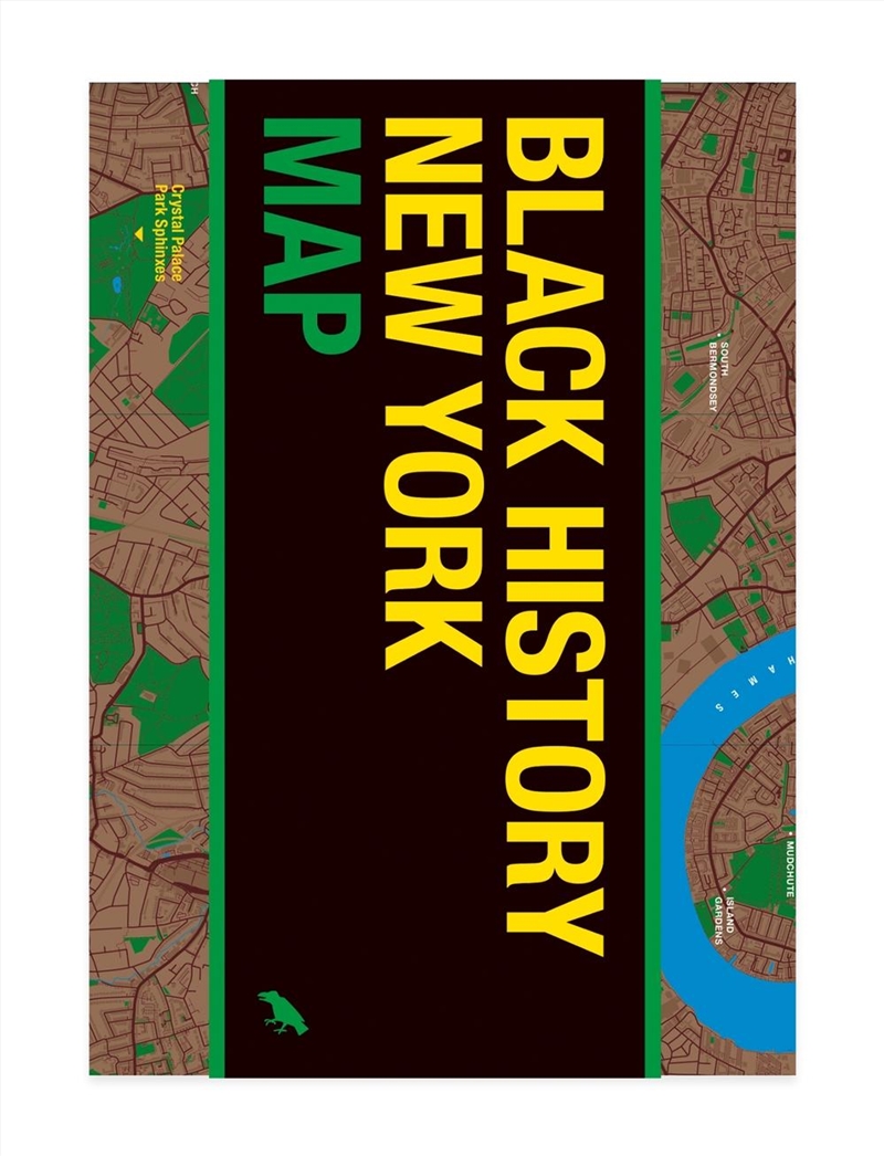 Black History New York Map: Guide To Black Historical Landmarks In New York City/Product Detail/Geography