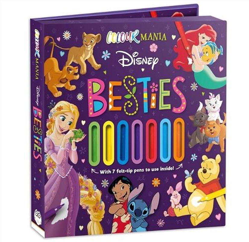 Disney: Colourmania Besties/Product Detail/Kids Colouring