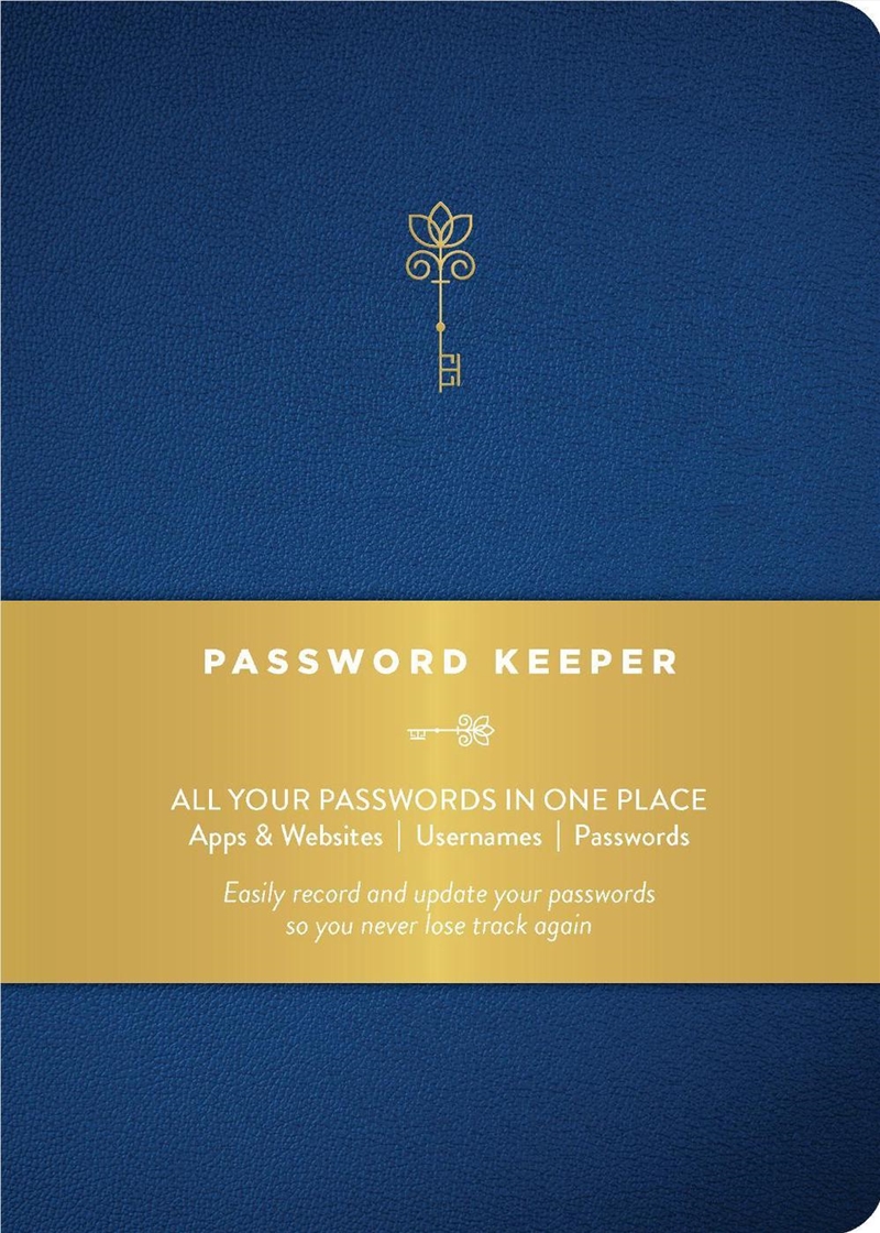 Password Keeper Journal/Product Detail/Notebooks & Journals