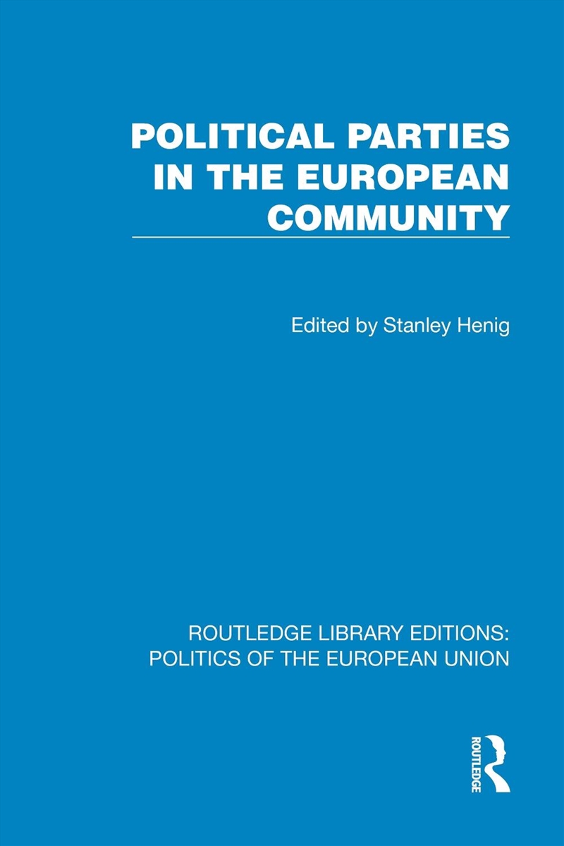 Political Parties In The European Community/Product Detail/Politics & Government