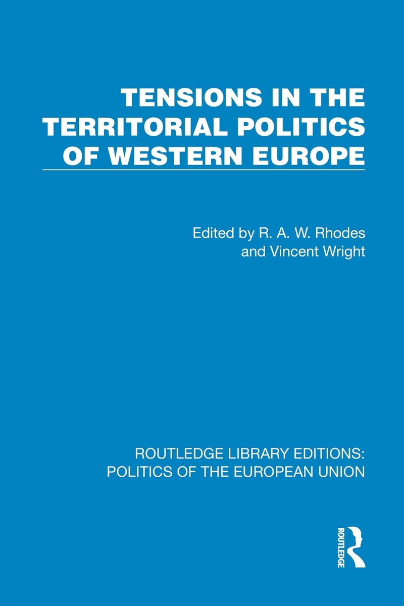 Tensions In The Territorial Politics Of Western Europe/Product Detail/Politics & Government