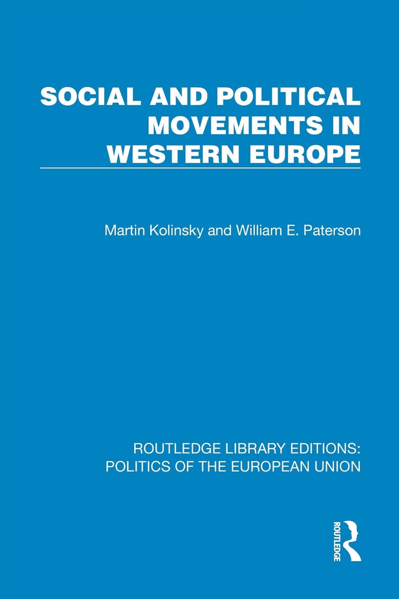 Social And Political Movements In Western Europe/Product Detail/Politics & Government