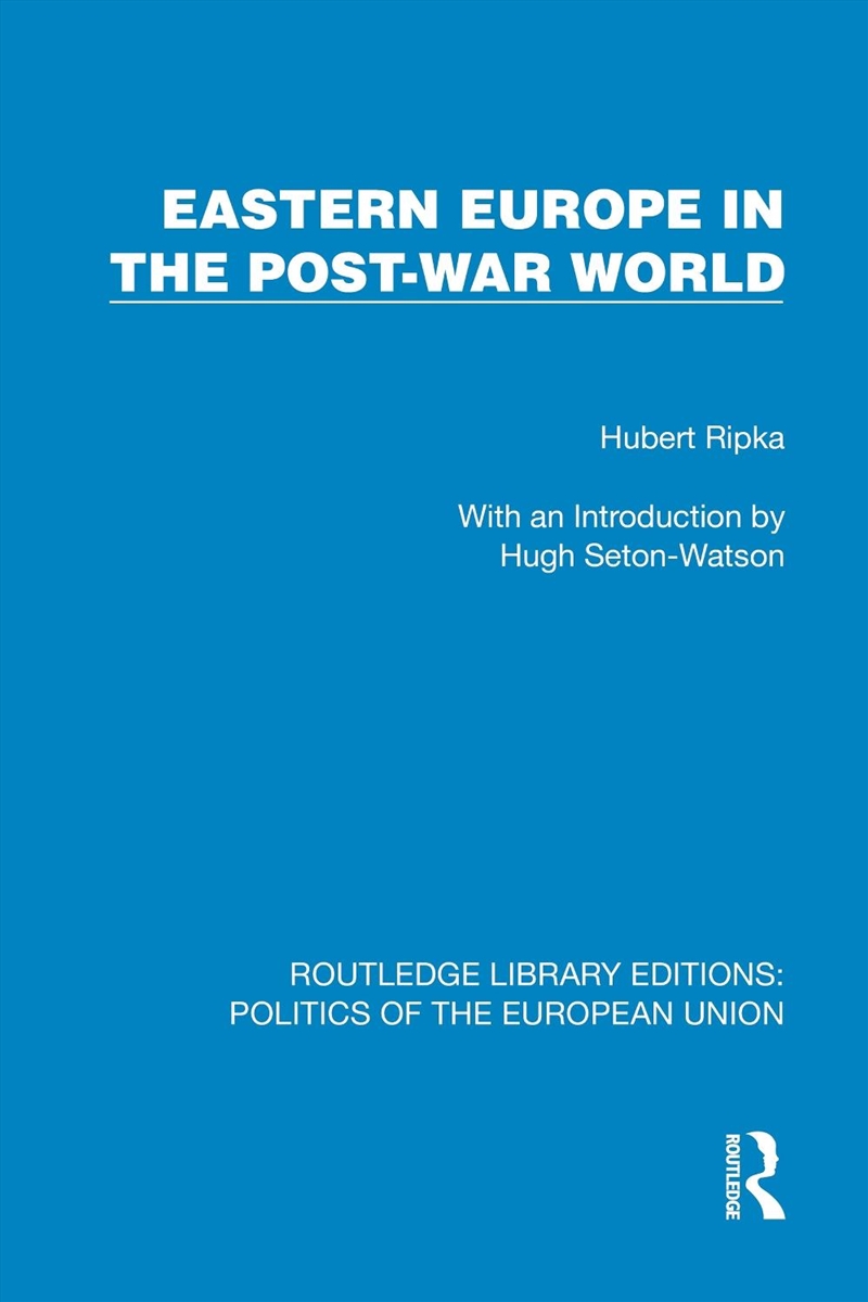 Eastern Europe In The Post-War World/Product Detail/Politics & Government