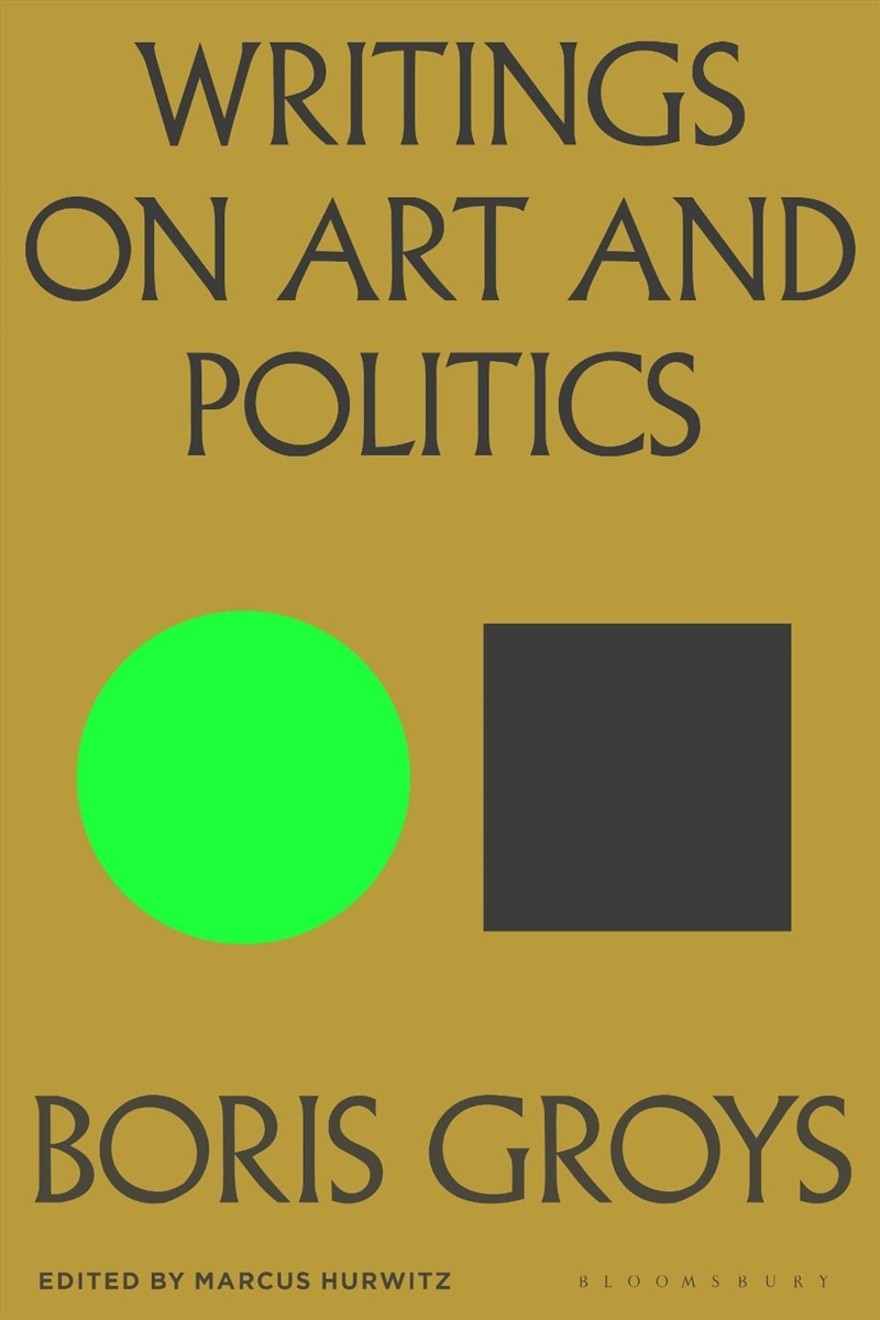 Writings on Art and Politics/Product Detail/Reading