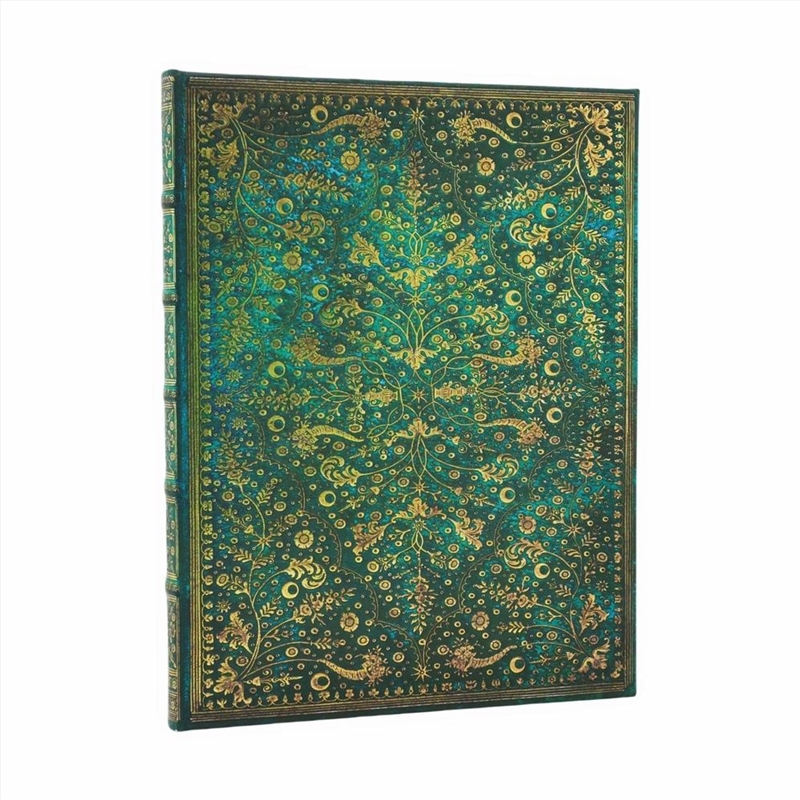 Emerald Flower (Nature s Grace) Ultra Unlined Hardcover Journal (Elastic Band Closure)/Product Detail/Stationery