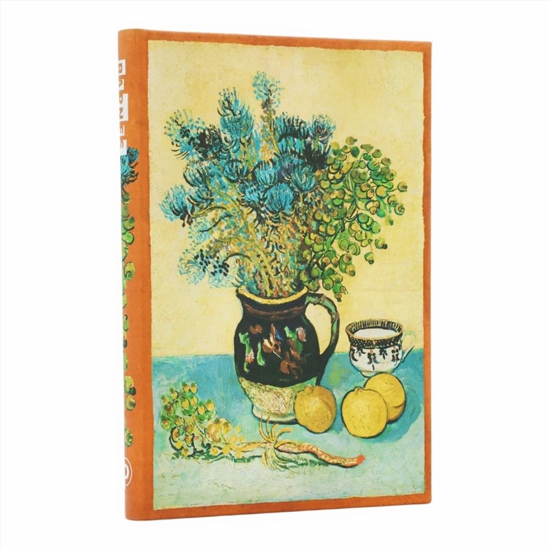 Van Gogh s Still Life Mini Unlined Hardcover Journal (Elastic Band Closure)/Product Detail/Stationery