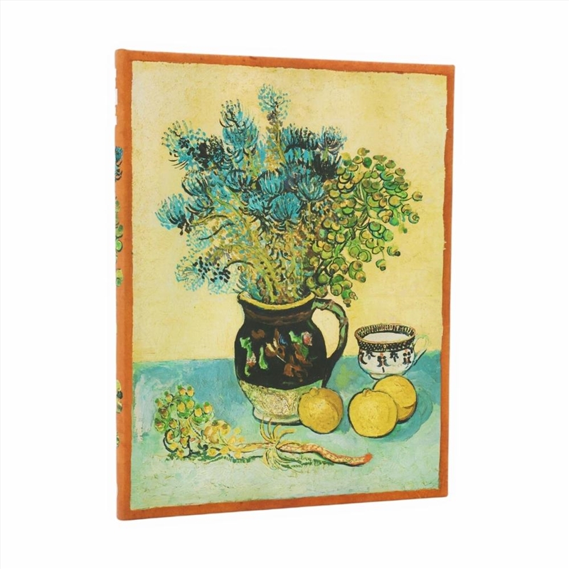 Van Gogh s Still Life Ultra Unlined Hardcover Journal (Elastic Band Closure)/Product Detail/Stationery