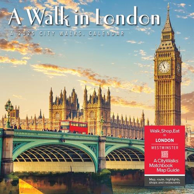 A Walk In London 2026 12 X 12 Wall Calendar/Product Detail/Calendars & Diaries