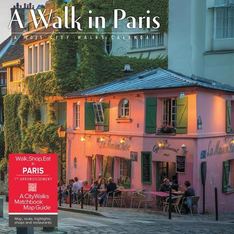 A Walk In Paris 2026 12 X 12 Wall Calendar/Product Detail/Calendars & Diaries