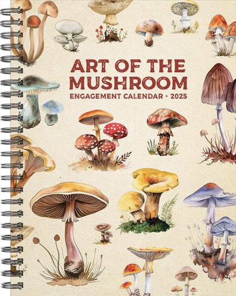 Art Of The Mushroom 2026 6.5 X 8.5 Engagement Calendar/Product Detail/Calendars & Diaries