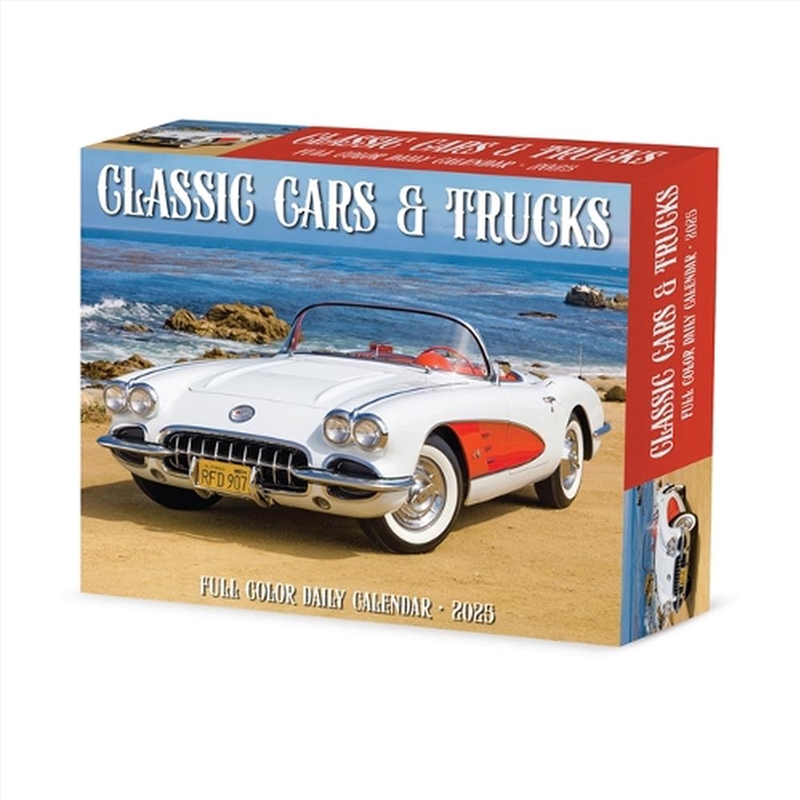 Classic Cars & Trucks 2026 5.4 X 6.2 Box Calendar/Product Detail/Calendars & Diaries